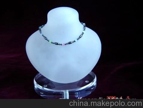 深圳廠家直銷(xiāo)龍項(xiàng)鏈陳列架，亞克力首飾展示架圖片