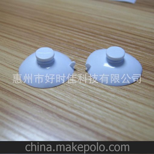 穿孔吸盤PVC，蘑菇頭吸盤PVC，PVC吸盤惠州，玻璃PVC吸盤圖片