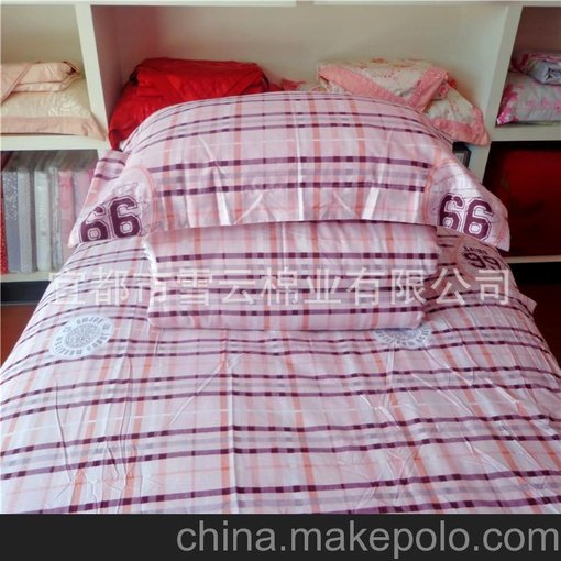 學(xué)生宿舍棉被批發(fā)（六件套）員工宿舍 70%棉絮 學(xué)校棉被子圖片