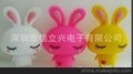 u盘 足量 正品 促销 礼品铁盒 可爱乖乖兔 移动存储 2GB