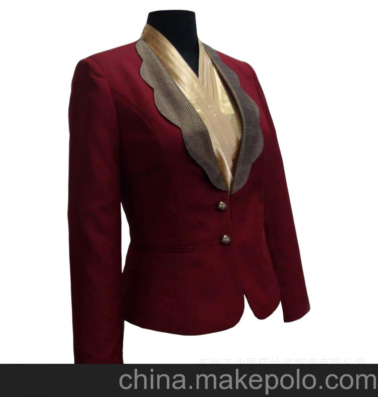 量身定制 高端酒店職業制服 星級酒店服務員服裝 餐廳領班職業裝