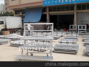 鋁合金折疊合唱臺批發(fā) 1.2米三層合唱臺