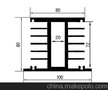 供应130*30散热片