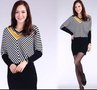 韩国女装2013秋冬新款袖毛衣针织衫OL包臀长袖打底衫连衣裙