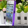 苹果5手机壳 奢华电镀贴镜子保护壳 化妆手机壳 mmiphone5壳