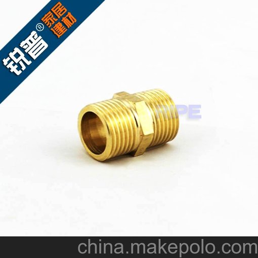 4分20 6分25 1寸32 銅對絲 外絲 雙外牙銅直接 水管接頭銅接頭圖片