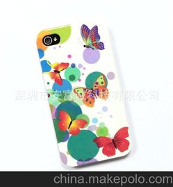 花蝴蝶系列 iphone手机壳批发 IMD iphone保护套加工 手机壳厂家