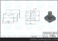 防水轻触开关 DR12H塑胶 东莞环保耐高温防水轻触开关
