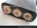 高压扁电缆GKFB-3*35+3*16/3屏蔽扁电缆、高压扁电缆YJGCFPB10KV