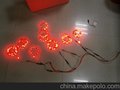 LED铜线灯串、铜线灯串 彩色节日灯串等系列产品