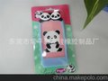 时尚可爱的硅胶iphone4、4S手机套，新款的熊猫手机套