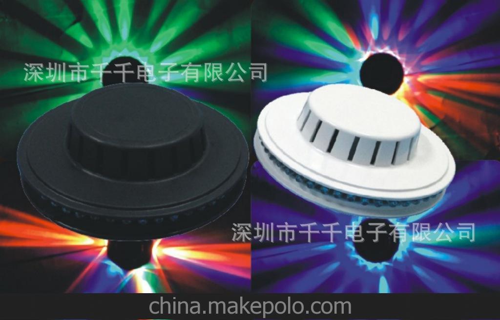 LED七彩旋轉飛碟燈 外貿出口熱銷圣誕禮品燈 舞臺激光燈