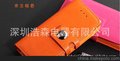 UNGROL 厂家现货批发iphone5 钮扣保护套 苹手5米兰皮套 低价清货