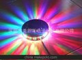 新款墙壁灯 led旋转灯 变光声控七彩灯 小太阳舞台灯 酒吧声控灯