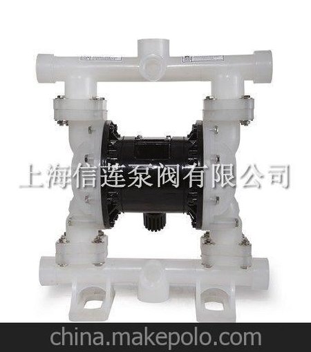 氣動(dòng)隔膜泵QBY3-80SF工程塑料襯四氟膜隔膜泵防防腐氣動(dòng)隔膜泵圖片