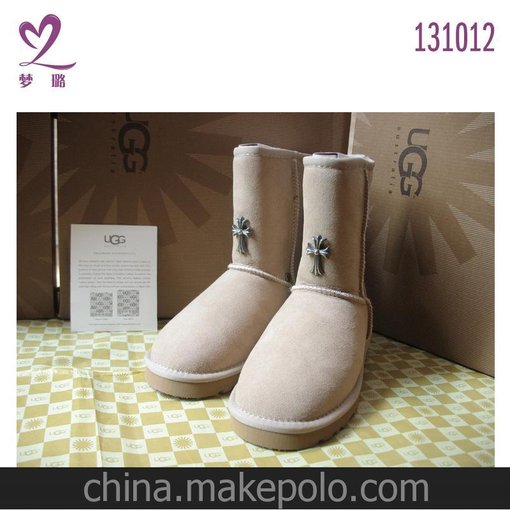夢(mèng)璐 一線同款 歐美高端 克羅星時(shí)尚休閑雪地靴女短靴圖片