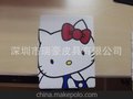 IPAD3-2电脑 KT猫 皮套 可爱凯蒂猫 hello kitty猫ipad3-2 多档位