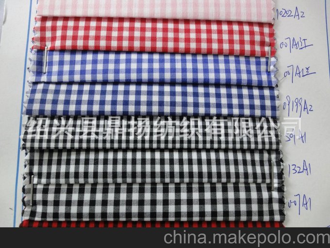 綿錦彈力格DYF55561938601服裝面料襯衫面料現(xiàn)貨小批圖片