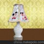 现代简约陶瓷工艺婚庆生日礼品DIY声控装饰艺术卧室台灯LMS2013
