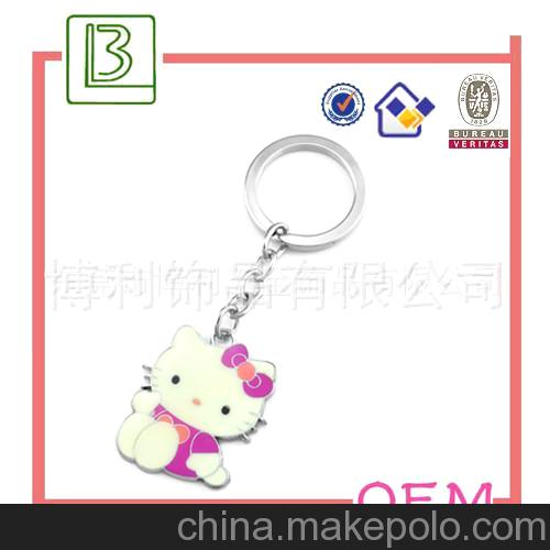 2014創意新品 情侶鑰匙扣 可愛卡通貓貓鑰匙扣精品生日禮物