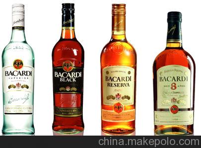 Bacardi White Rum百加得朗姆酒