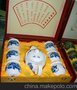 供应陶瓷促销礼品茶具批发（双层保温）