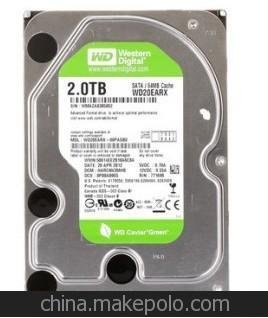 西部數據（WD）2TB 綠盤(pán) SATA6Gb/s 64M 臺式機硬盤(pán)圖片
