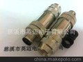 M12连接器/金属屏蔽/接插件/4.5.8芯/孔式针式/代替进口/A B D型