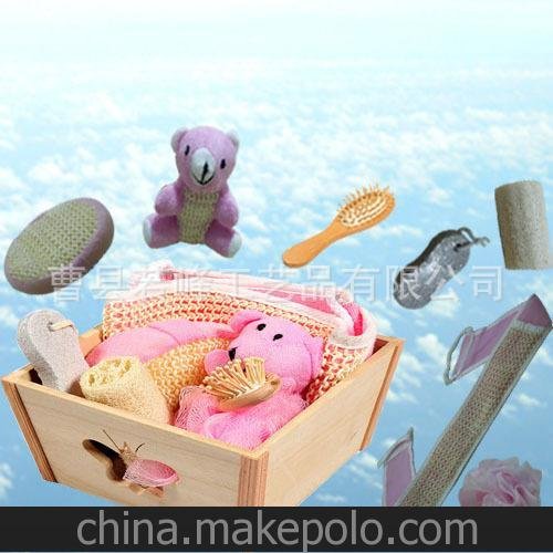 供應(yīng)環(huán)保沐浴套裝 適用于商務(wù)饋贈 家庭用品 禮品贈送 四件套圖片