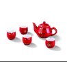精美时尚小添福茶具套装 高档促销礼品 工艺品 纪念品