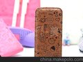 来料加工 iphone4手机皮套 小魔女皮套 上下开 4s皮套