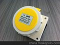 供应上丰 IP67工业新型暗装插座 SFN-3132-4