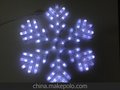 LED雪花造型灯 圣诞装饰灯 户外装饰灯 装饰灯批发 广州led灯