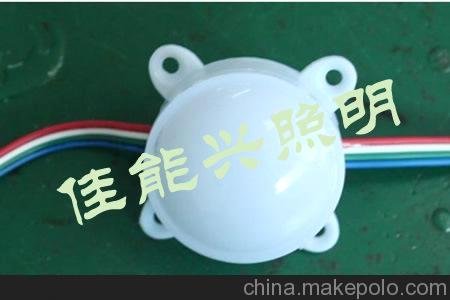 4公分LED全彩點光源LED門頭背景屏像素?zé)?燈5050LED點陣屏像素?zé)魣D片