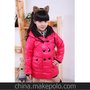 2013新款女童羽绒服 儿童羽绒服 冬装小童中童中长款