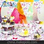 2013节庆用品 可爱女孩皇冠 生日卡通纸质餐具低碳环保用具批发