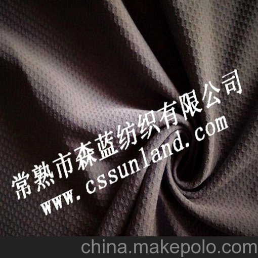 混批 吸濕排汗全滌網(wǎng)眼布 緯編針織網(wǎng)眼布 吸濕排汗十字面料圖片