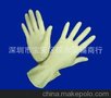 供应9寸12寸米黄色马麻面乳胶手套 沈阳劳保手套 沈阳手套批发