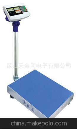 英展電子臺秤200kg/40*50CM上下限報警臺秤