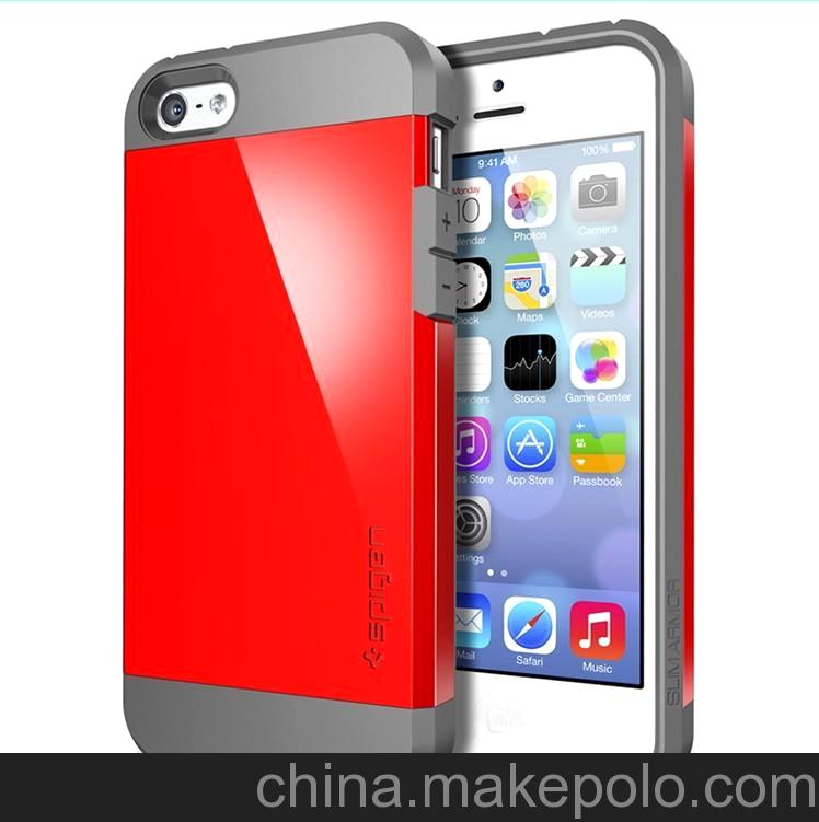 iphone 5C SGP Tough Armor鎧甲系列 蘋果保護套 雙色超薄手機套
