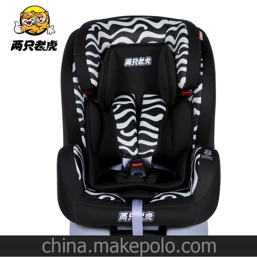 兩只老虎 兒童安全座椅 寶寶安全汽車座椅 9月-12歲 盼盼虎圖片