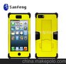保护套 苹果iphone5三合一上下盖支架保护套 机器人手机套