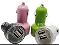 大量供应双USB车充，厂家直销，热门销售 迷你车充usb