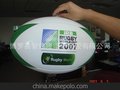 订做PVC充气橄榄球 促销礼品 促销广告产品 40cm橄榄球