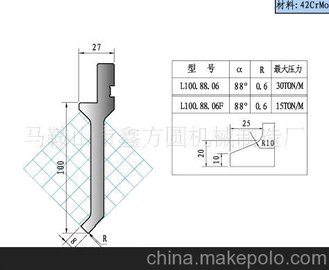 出售折弯机模具 钣金折弯机模具 钣金折弯机铰链模具