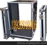 16U/单层防震箱/航空箱/功放机箱/音响机柜/周边器材机箱/铝合金