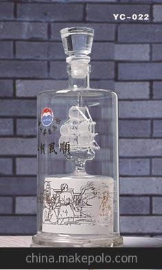 加工定制 各類高檔工藝酒瓶 耐高溫玻璃容器圖片