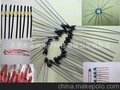 热敏电阻/NTC/环氧封装蓝色头引线带卡点热敏电阻5KΩ±1％-3950