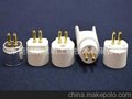 Led全塑管/T5日光灯全塑外壳/Led日光灯配件/日光灯灯头/全PC管