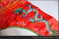 佛堂绣品绣品厂定制做1234米大红双青龙佛光普照龙门龙帐佛帐